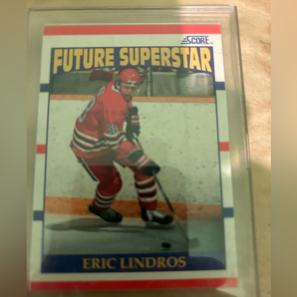 Eric Lindros Score Rookie Card